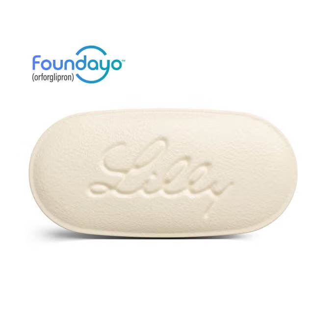 Foundayo™ (orforglipron) 14.5 mg tablets-lockup_mobile Foundayo™ (orforglipron) 14.5 mg tablets